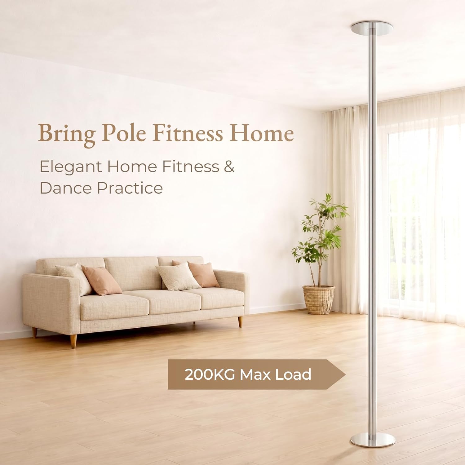 Dance pole dance: barre à pression stable — 3