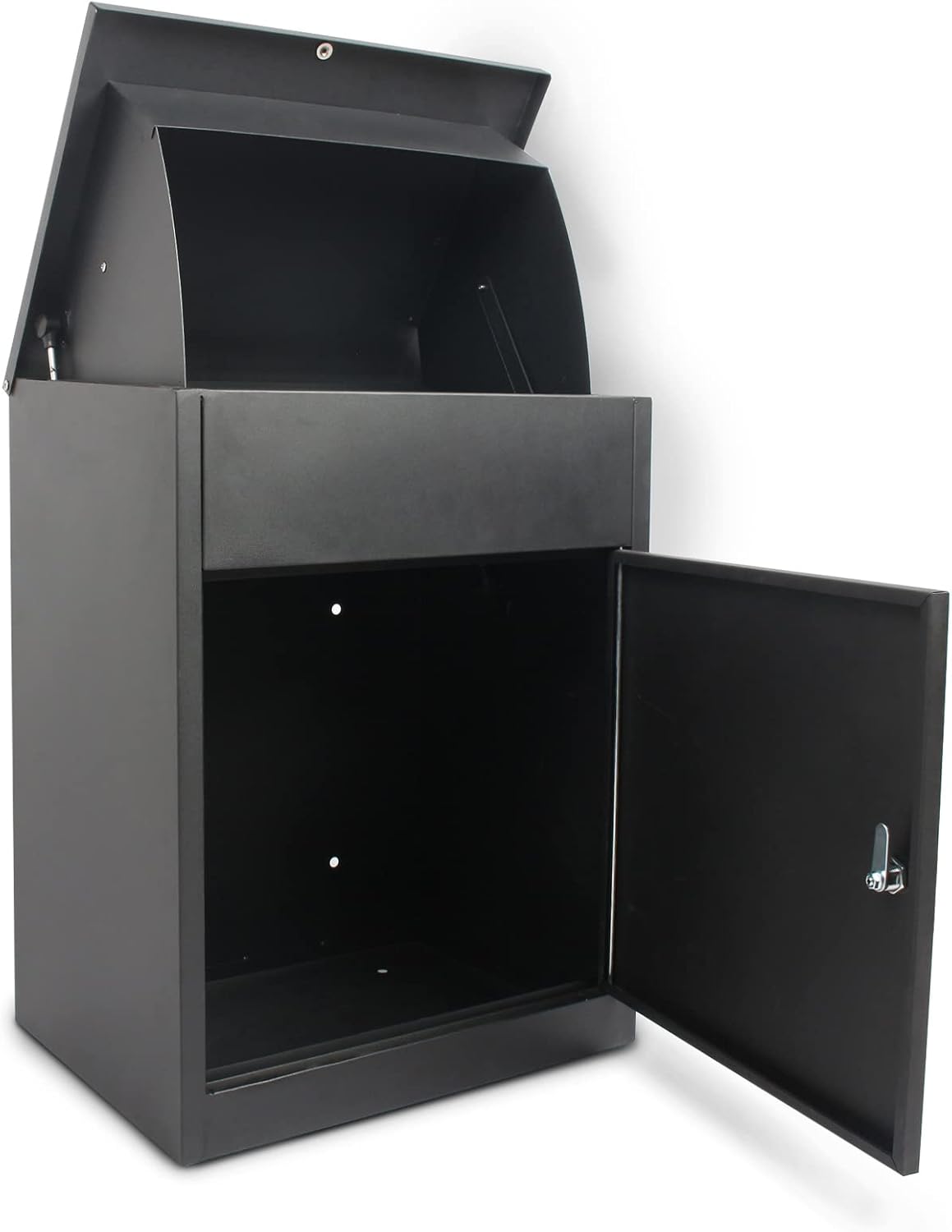 Boîte aux lettres noire — colis sécurisés — 7