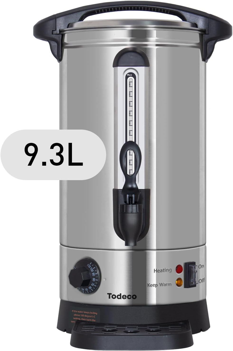 Distribution automatique de boissons 9,3 L 45 cm