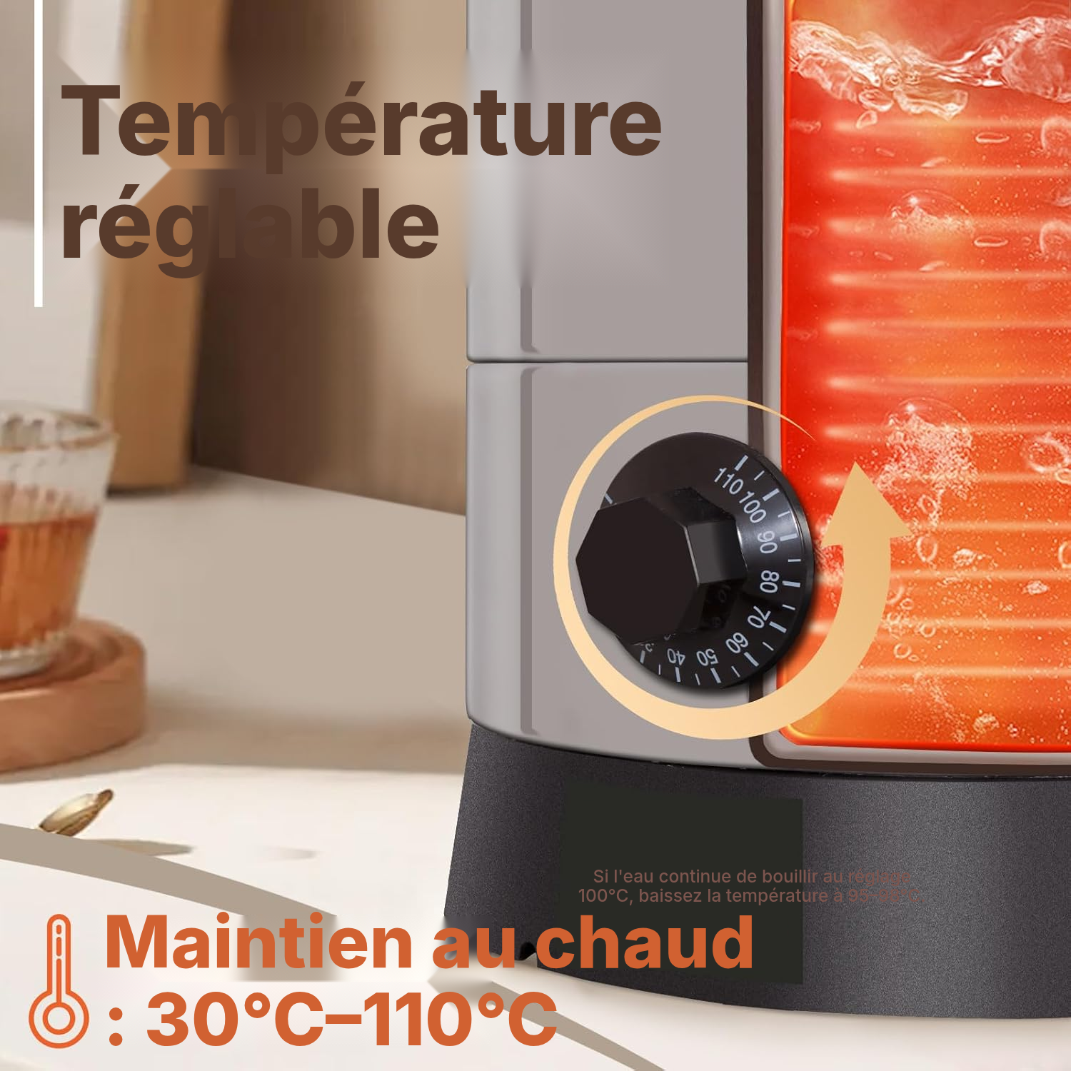 Distribution automatique de boissons 9,3 L 45 cm — 3