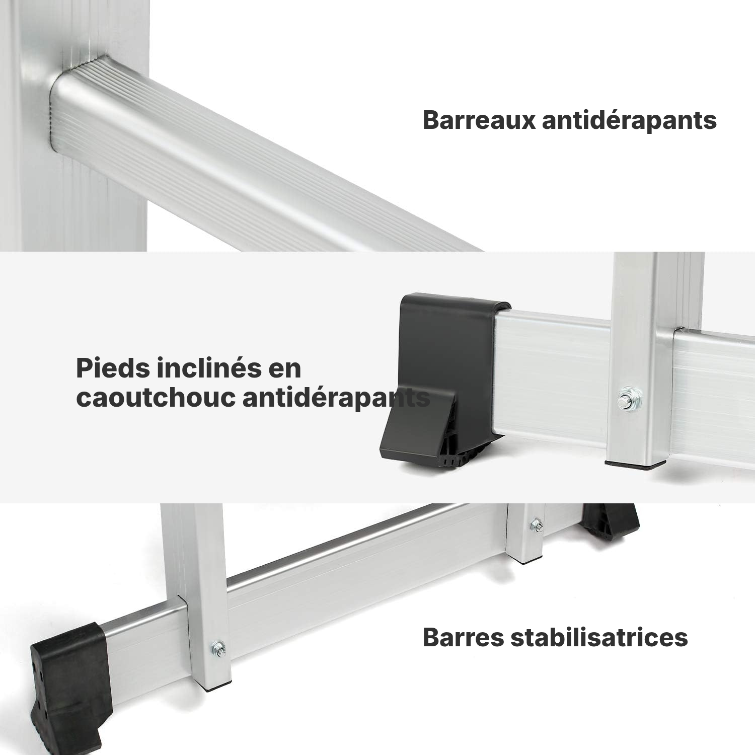 Échelle télescopique 6 en 1 — jusqu’à 478 cm — 2