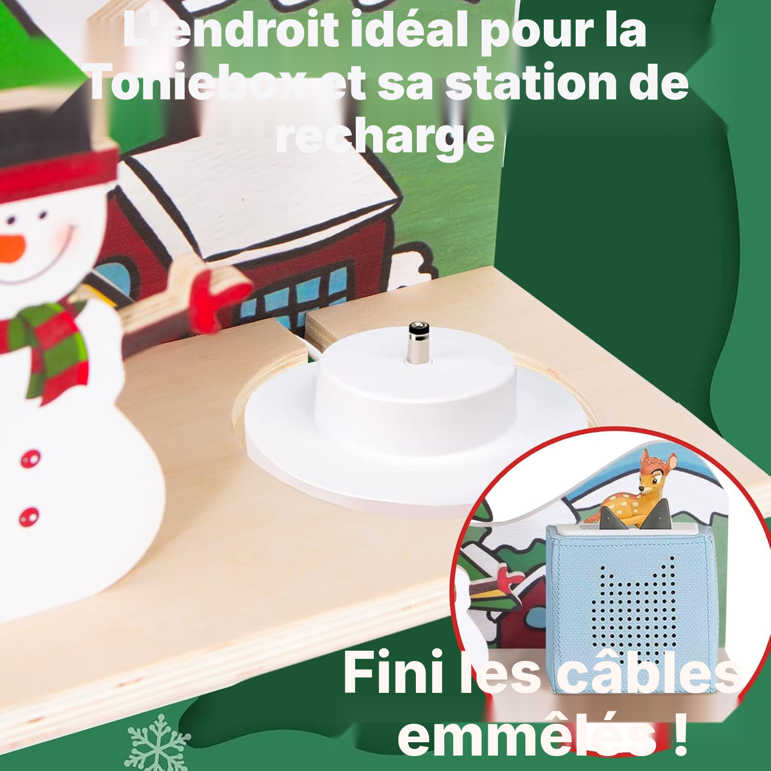 Étagère magnétique Noël 40 cm — 5
