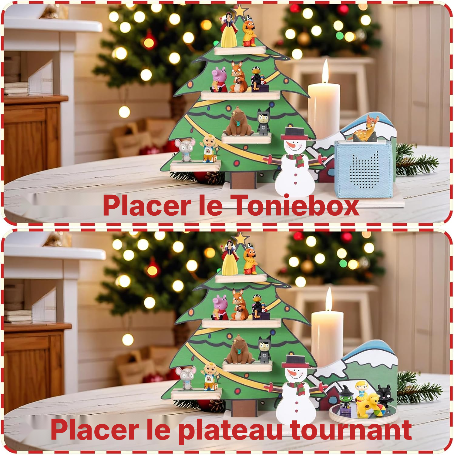 Étagère magnétique Noël 40 cm — 7