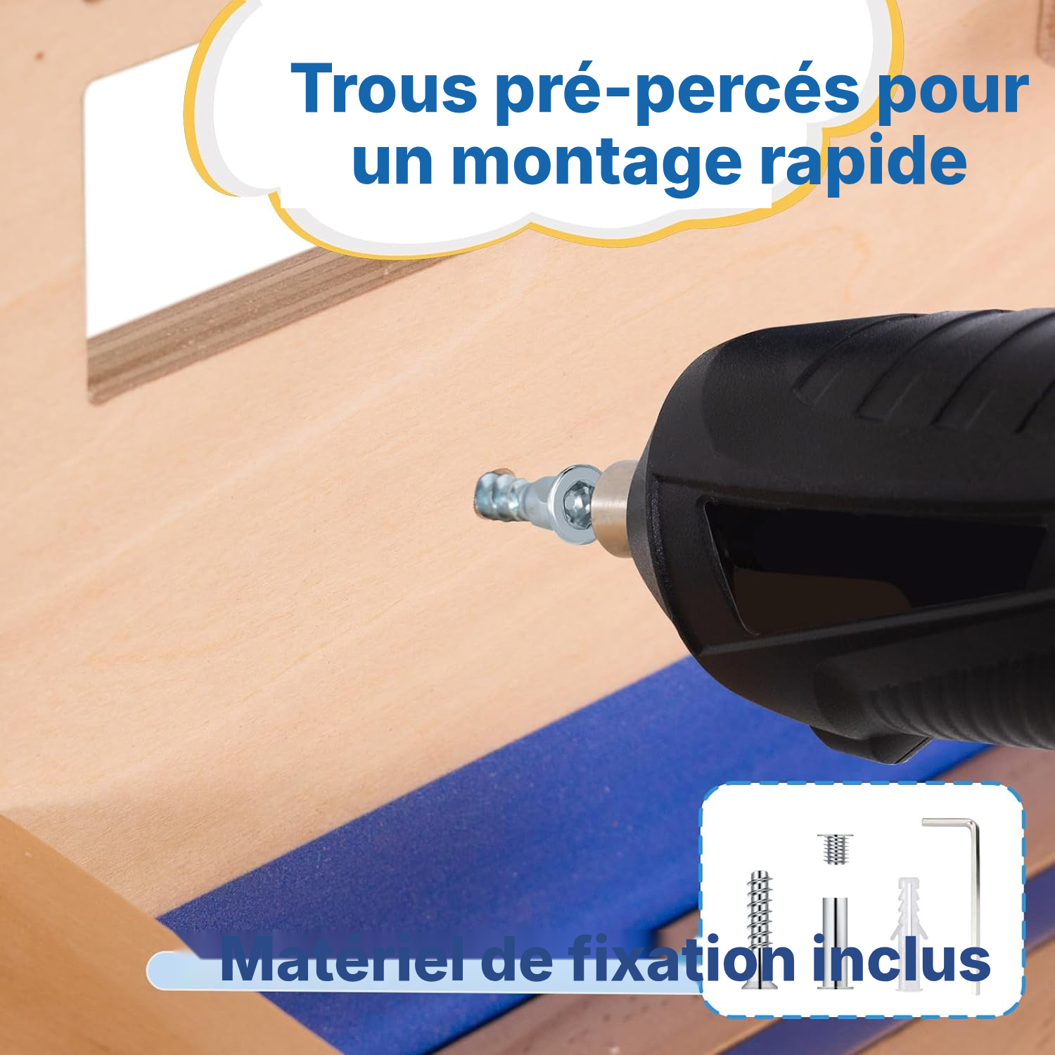 Étagère 68 cm à engrenage rotatif — 5