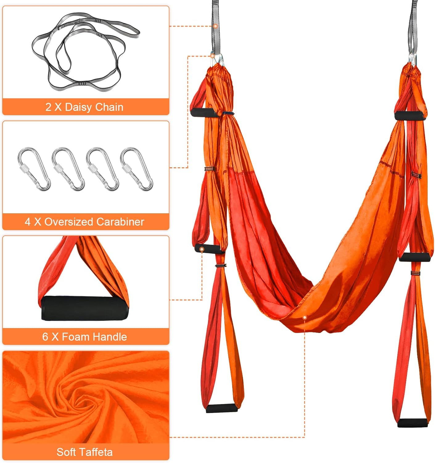 Hamac fly yoga — pratiquez chez vous — 2