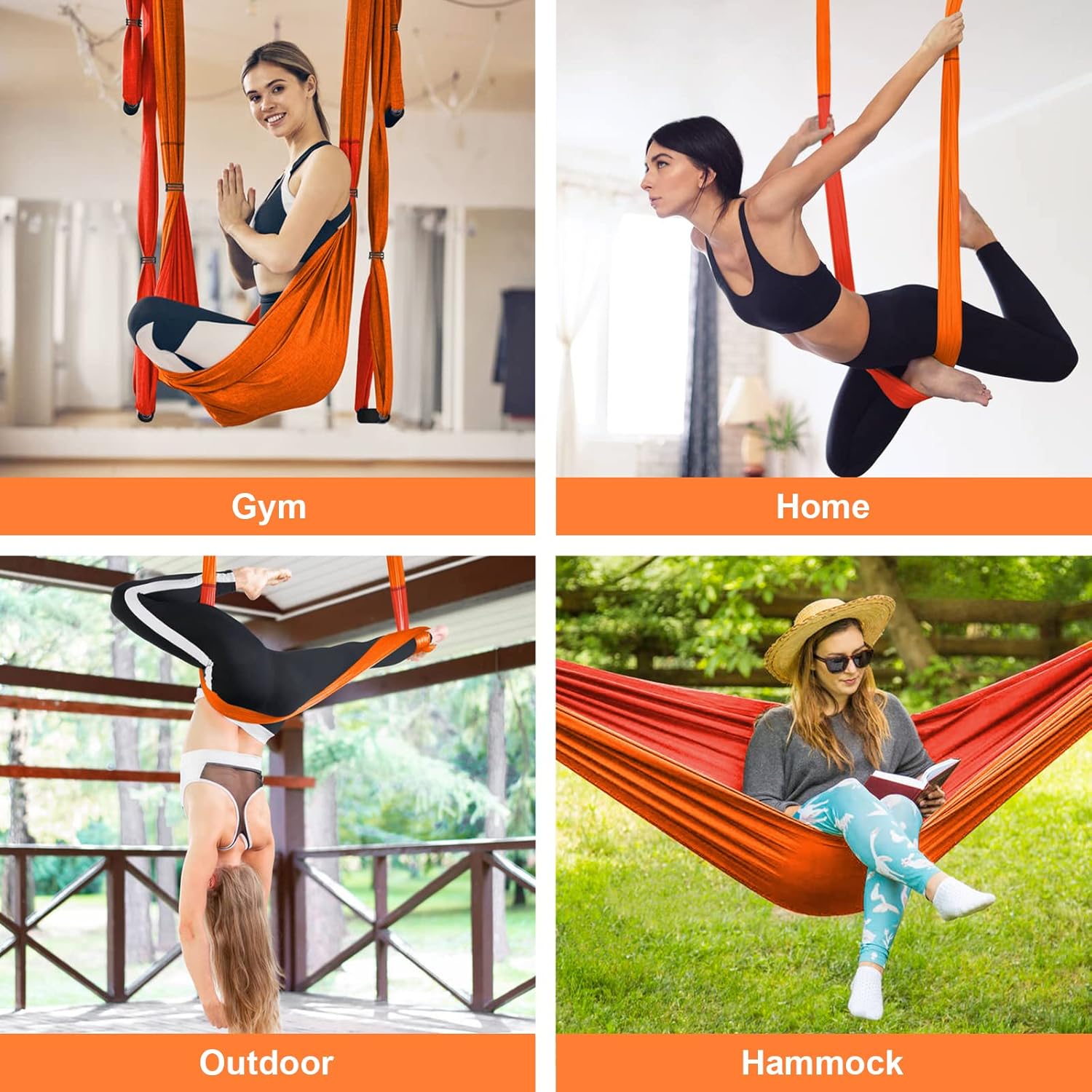 Hamac fly yoga — pratiquez chez vous — 7