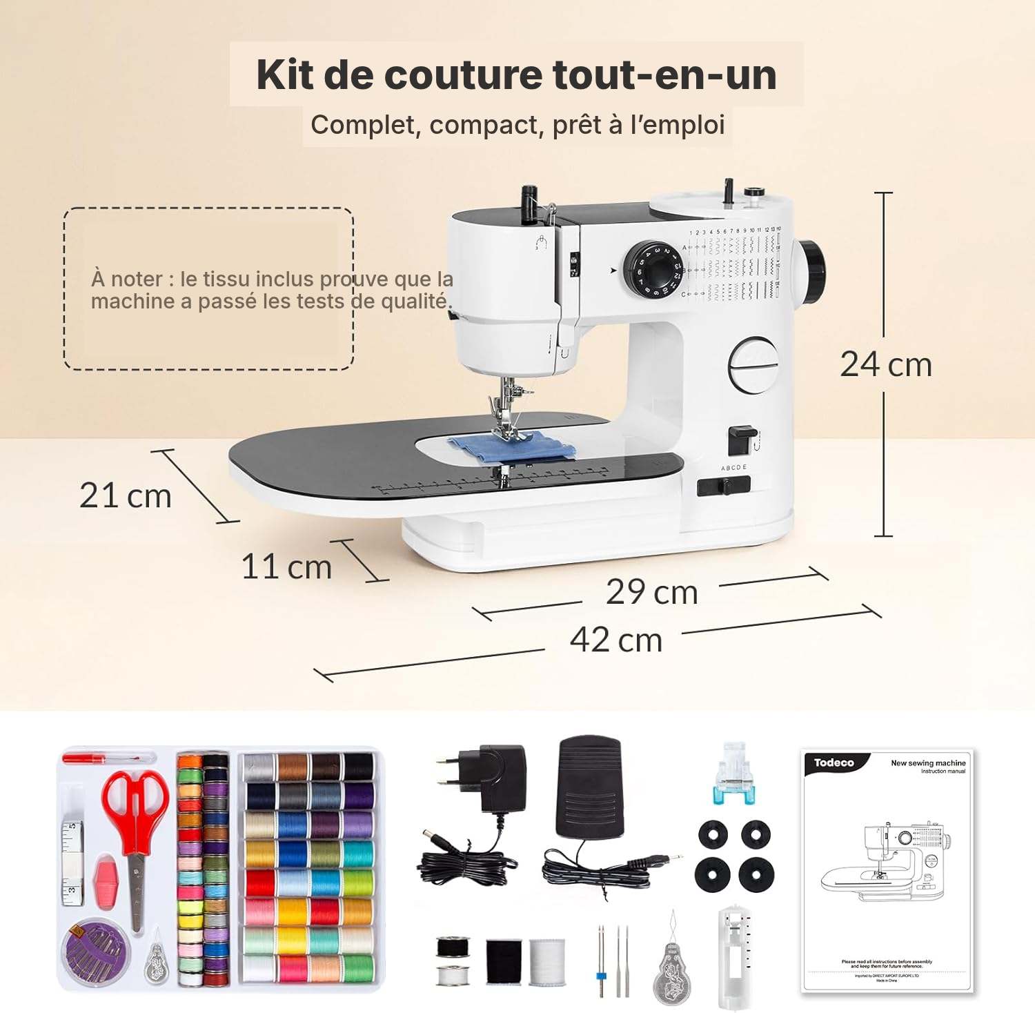 Machine à coudre — XL avec tablette — 6