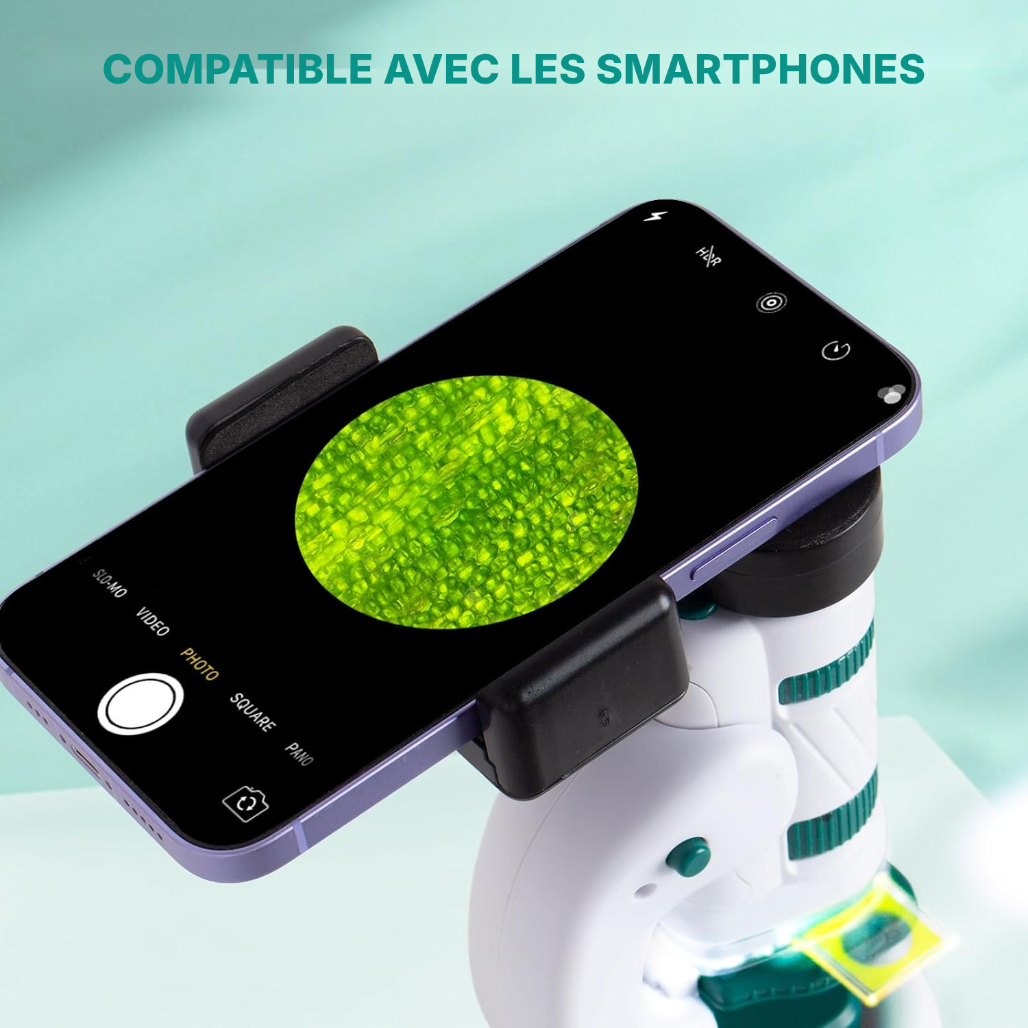 Microscope éducatif 60 à 180x avec éclairage LED — 5