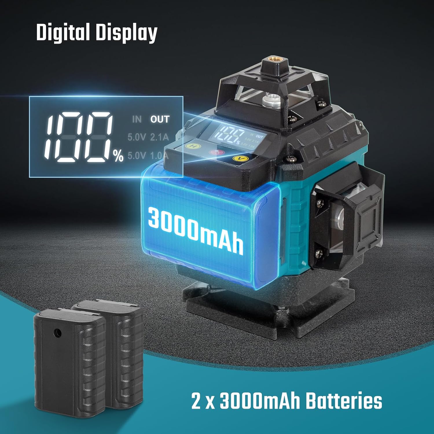 Laser à niveau 4D — alignez plus vite — 3