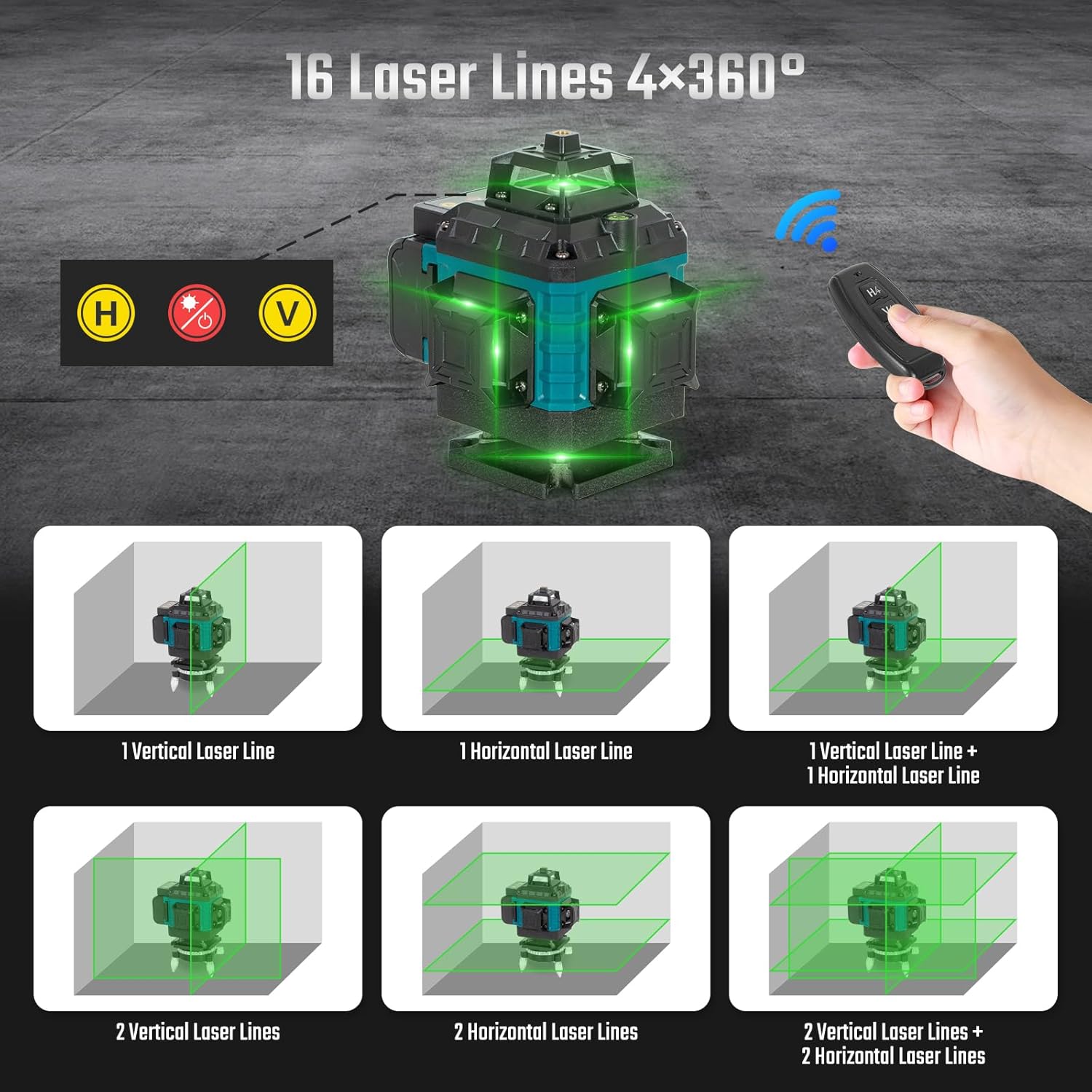 Laser à niveau 4D — alignez plus vite — 2