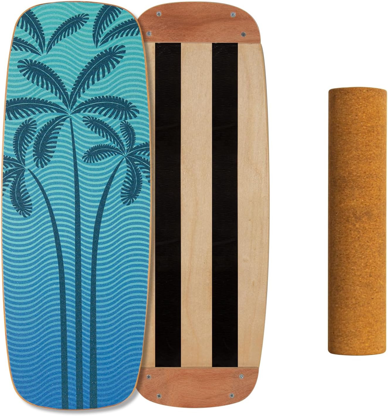 Planche d’équilibre 74 cm Cocotier classique – gainage — 1