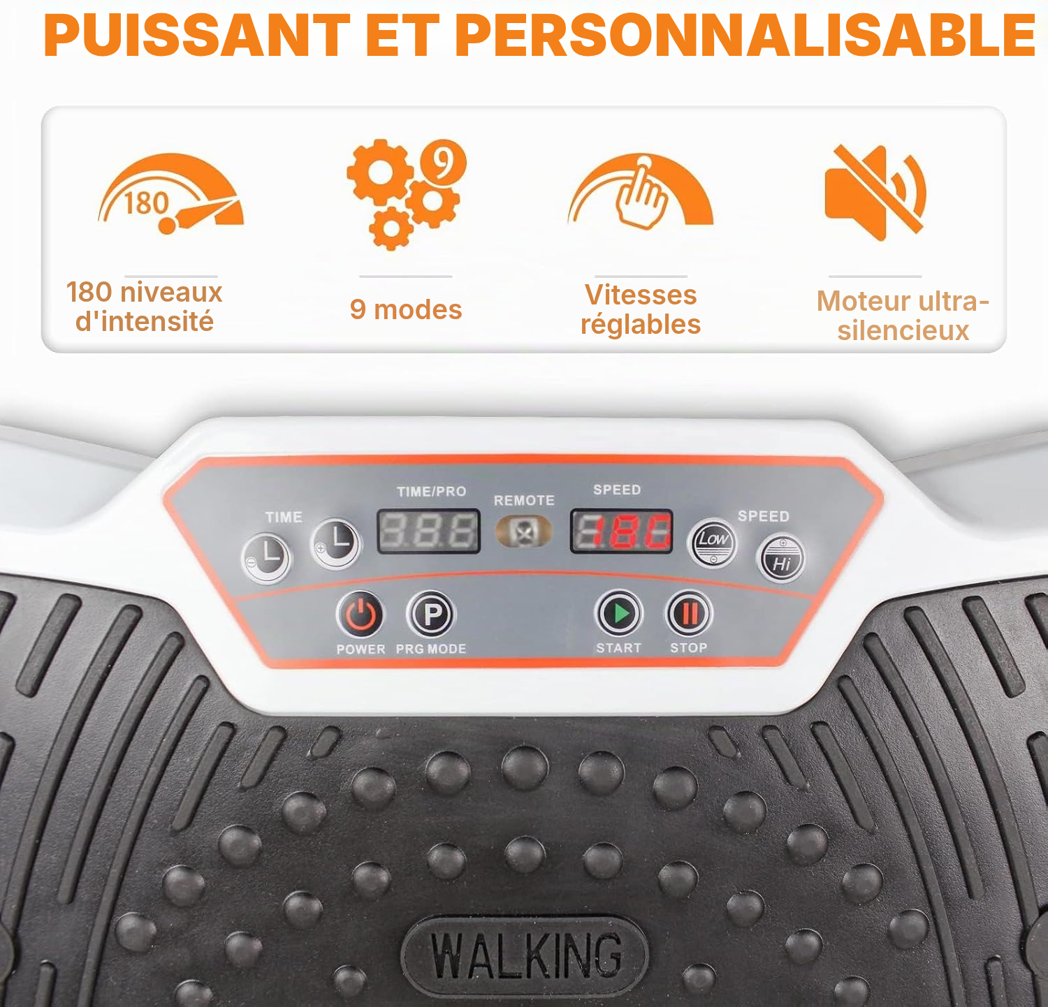 Plateforme vibrante — fitness complet à domicile — 2