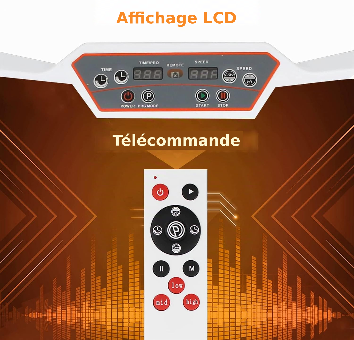 Plateforme vibrante — fitness complet à domicile — 5