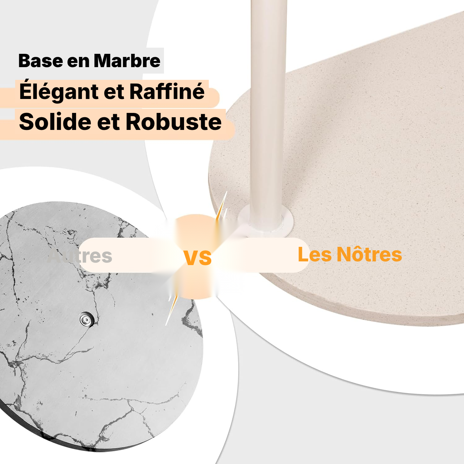 Portant manteau blanc stable et design — 4