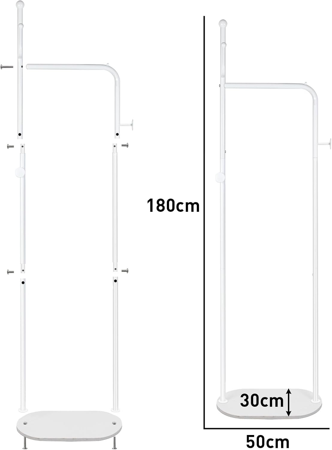 Portant manteau blanc stable et design — 5