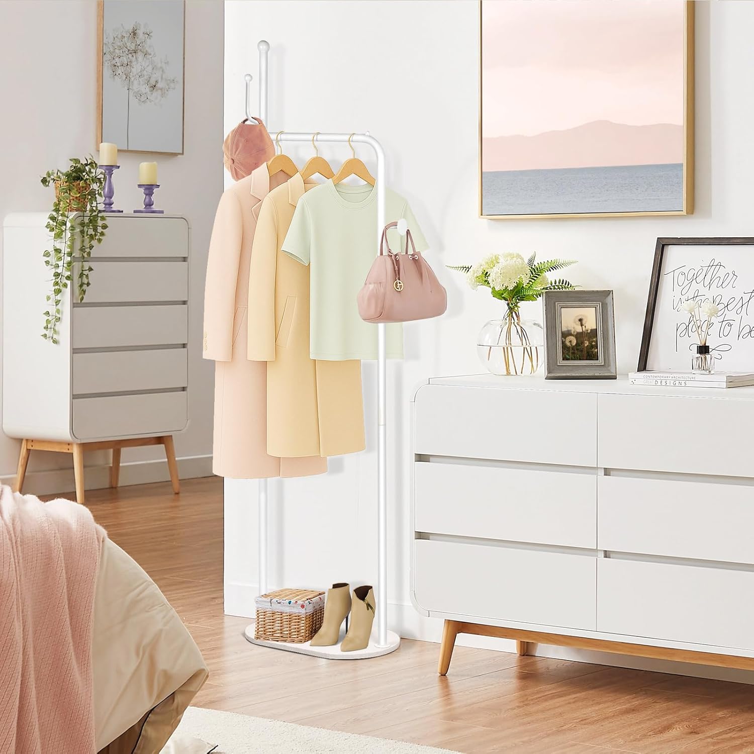Portant manteau blanc stable et design — 6