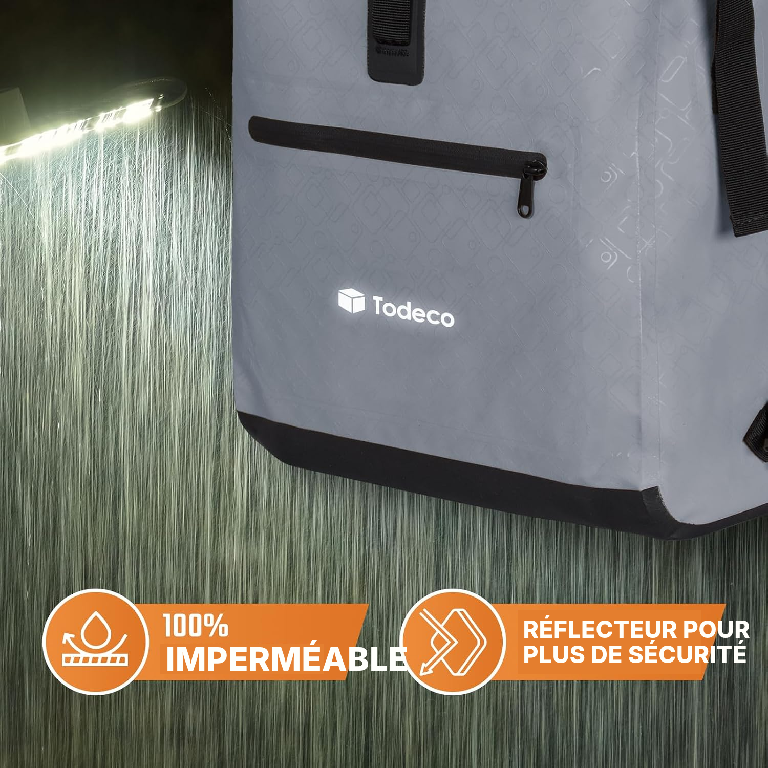 Sac à vélo 3-en-1 noir — roulez, puis marchez — 3