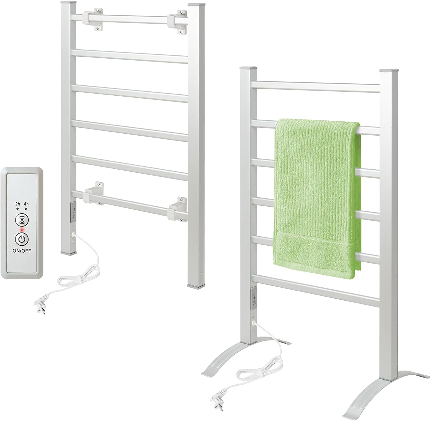 Sèche-serviette 6 barres — séchage minuté — 1