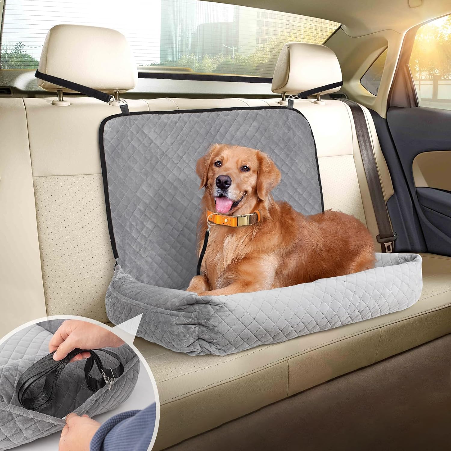 Siège auto chien — confort jusqu’à 25 kg — 8