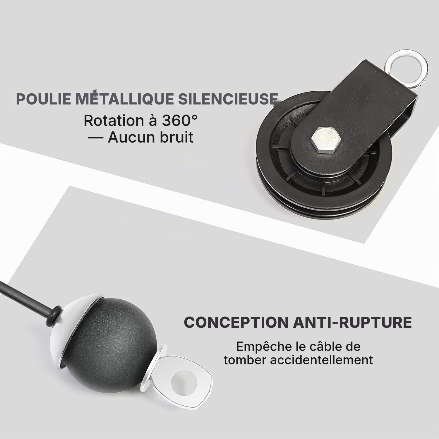 Musculation poulie — tirage maison modulable — 4