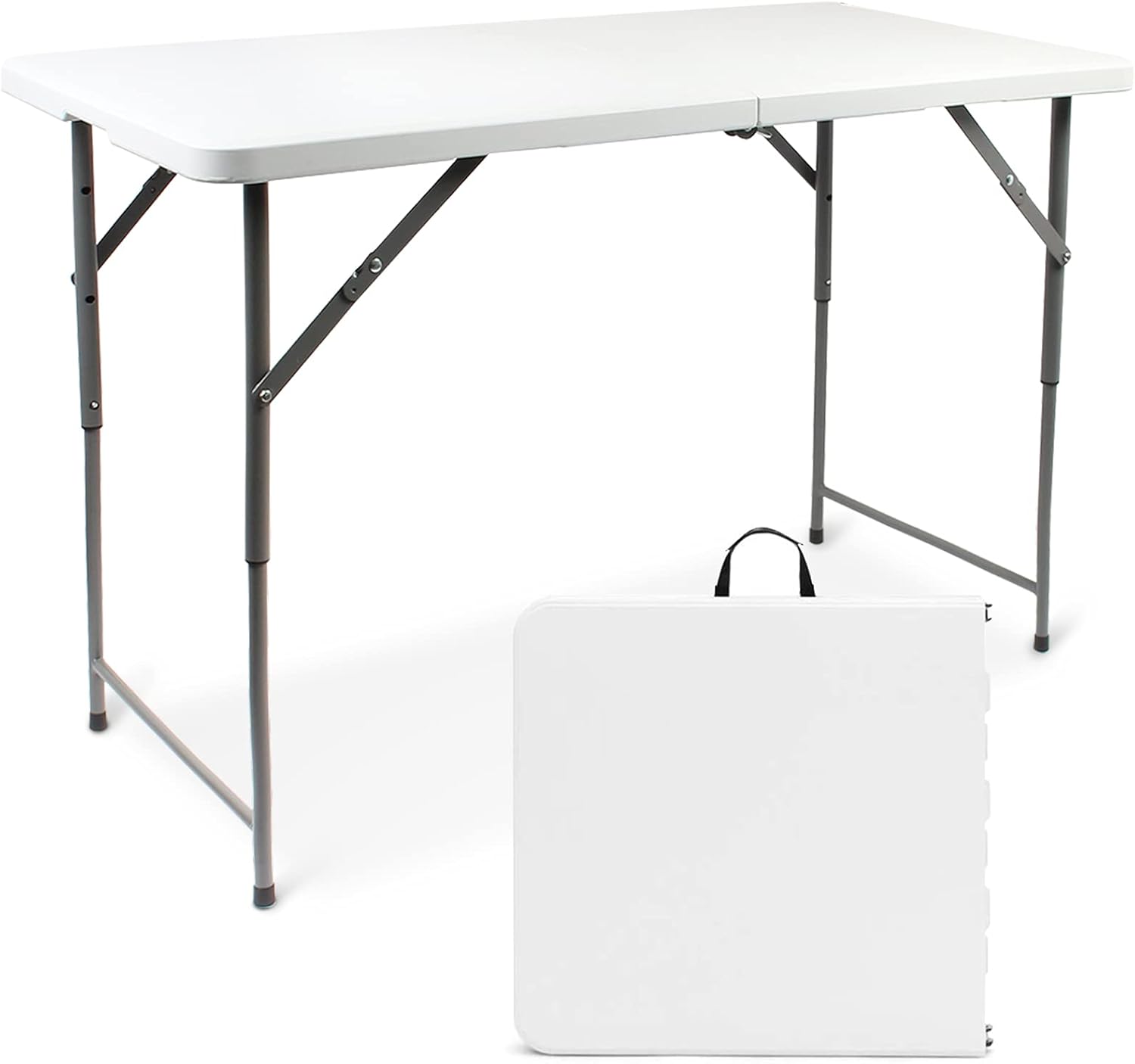 Table pliable 120 × 74 × 60 cm réglable — 1