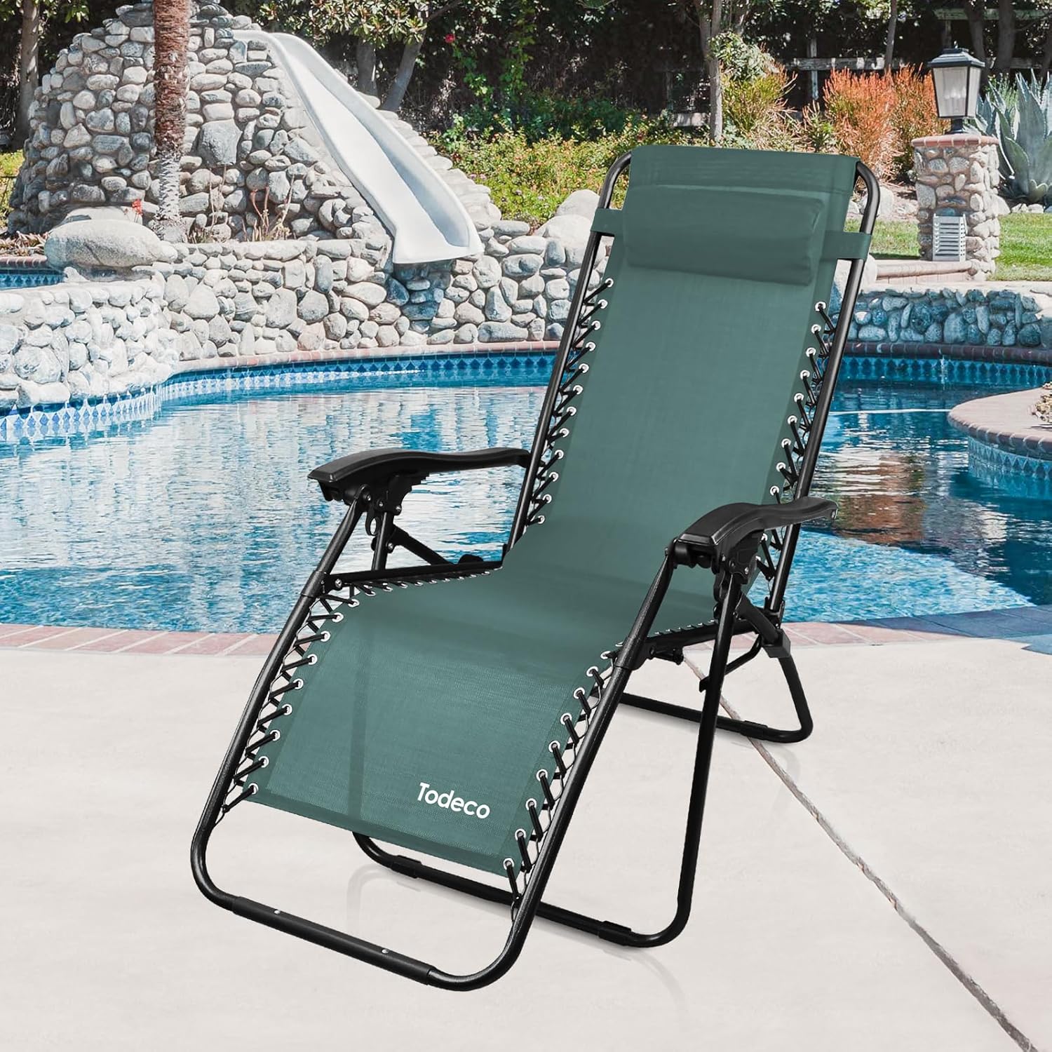 Transat pour jardin vert, pack de 2 — confort — 5