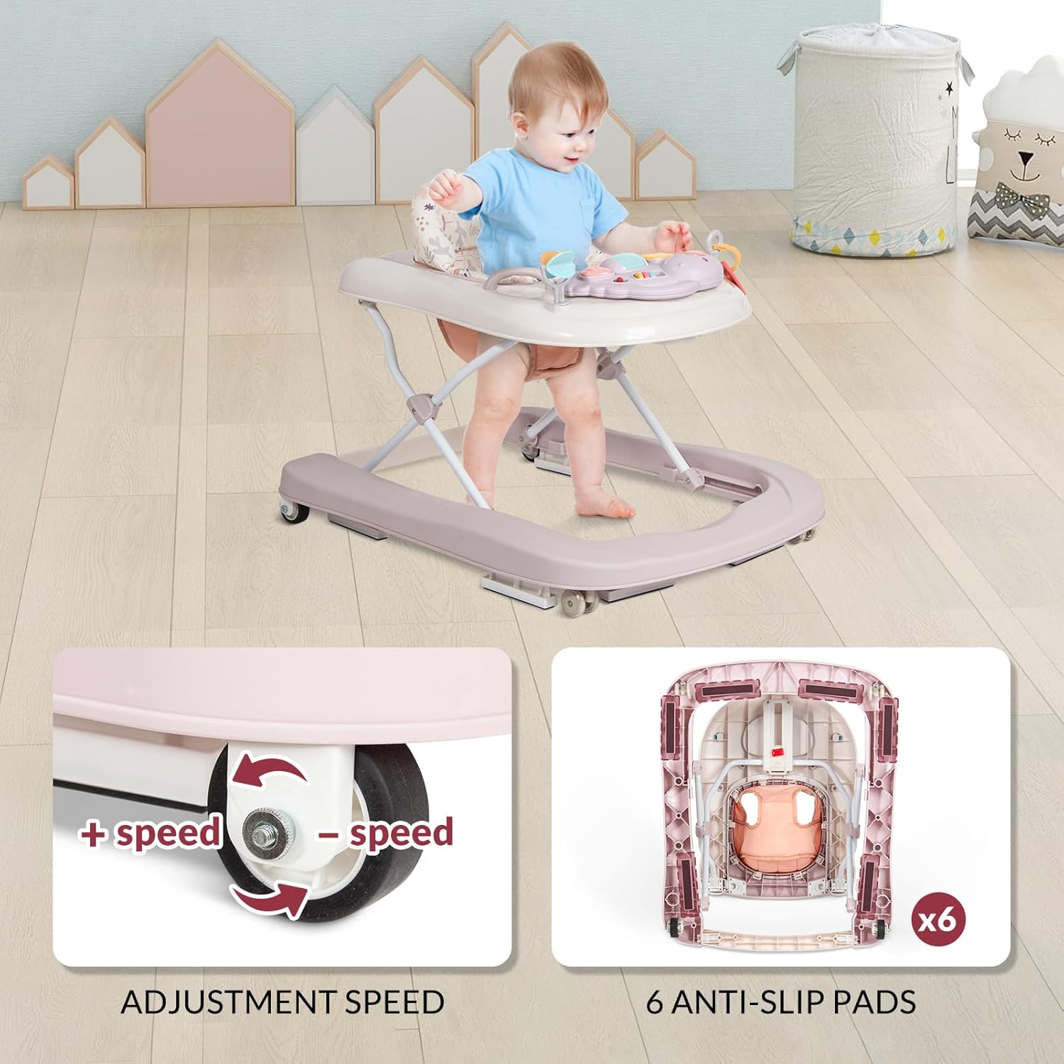 Trotteur évolutif — accompagne bébé vers la marche — 3