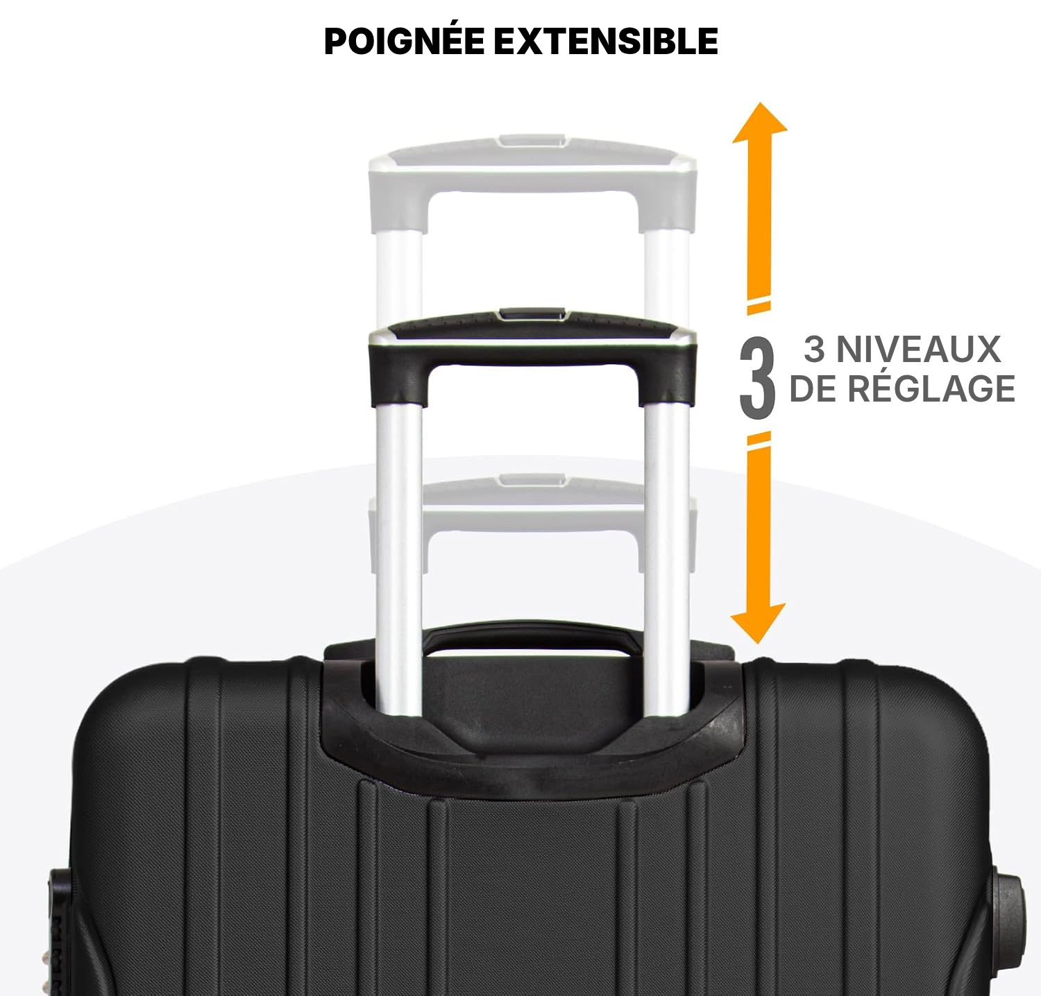 Valise rigide noire — voyage organisé — 4