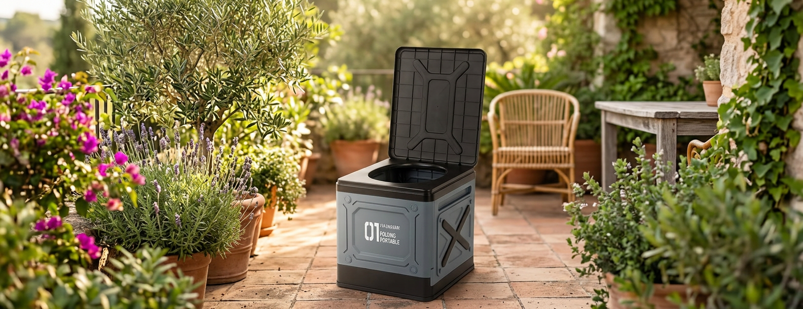 WC chimique alternatif Noir – toilette 25 L