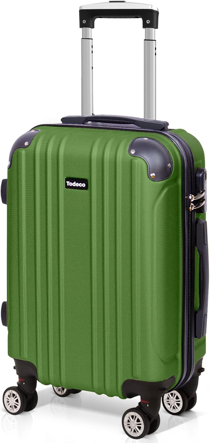Valise rigide 65 cm vert olive